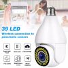 360¬∞ WiFi Camera Light Bulb Security Home Cam Wireless Waterproof CCTV Monitor