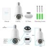 Full HD 1080P Wireless Wifi IP Camera E27 Bulb Home Security Lamp Light Camera