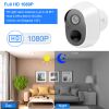 1080P WiFi IP Camera PIR Motion Detection IR Night Vision Camcorder IP66 Waterproof Security Surveillance Camera App Cloud Available for Indoor Outdoo